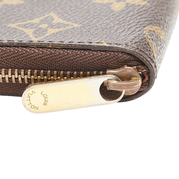 ルイ ヴィトン モノグラム ジッピー コインパース コインケース 小銭入れ M60067 ブラウン PVC レザー レディース LOUIS VUITTON 【中古】