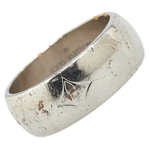 ルイ ヴィトン モノグラム リング ペンダントトップ リング 指輪 #M M62485 シルバー メタル レディース LOUIS VUITTON 【中古】