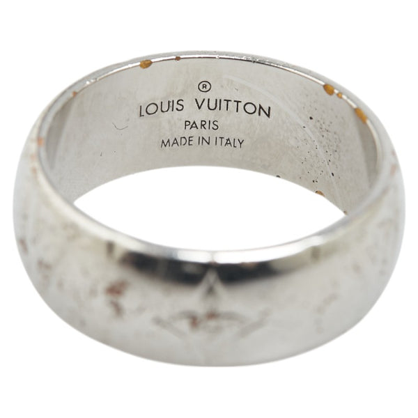 ルイ ヴィトン モノグラム リング ペンダントトップ リング 指輪 #M M62485 シルバー メタル レディース LOUIS VUITTON 【中古】