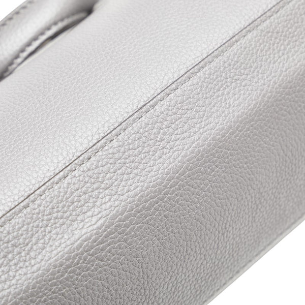 グッチ ズゥミ スモール ハンドバッグ ショルダーバッグ 2WAY 569712 グレー レザー レディース GUCCI 【中古】