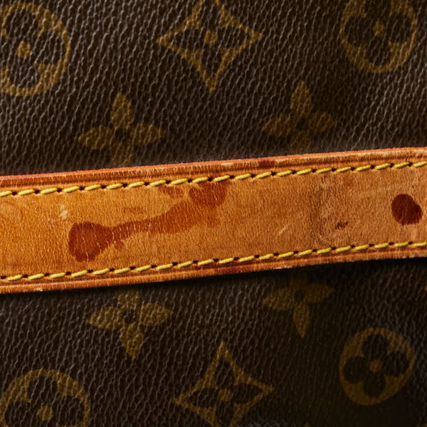 ルイ ヴィトン モノグラム キーポル バンドリエール 55 ボストンバッグ M41414 ブラウン PVC レザー レディース LOUIS VUITTON 【中古】