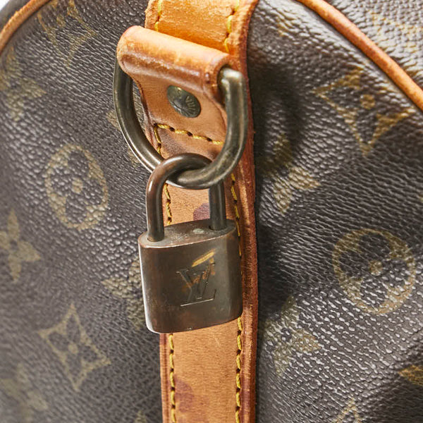 ルイ ヴィトン モノグラム キーポル バンドリエール 55 ボストンバッグ M41414 ブラウン PVC レザー レディース LOUIS VUITTON 【中古】