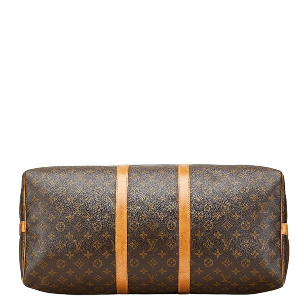 ルイ ヴィトン モノグラム キーポル バンドリエール 55 ボストンバッグ M41414 ブラウン PVC レザー レディース LOUIS VUITTON 【中古】