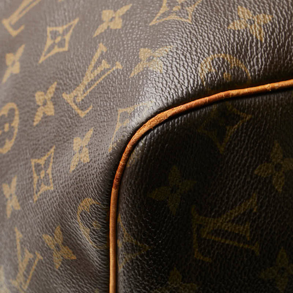 ルイ ヴィトン モノグラム キーポル バンドリエール 55 ボストンバッグ M41414 ブラウン PVC レザー レディース LOUIS VUITTON 【中古】