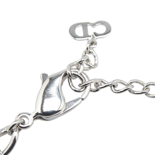 ディオール ロゴプレート ブレスレット メッキ レディース Dior 【中古】