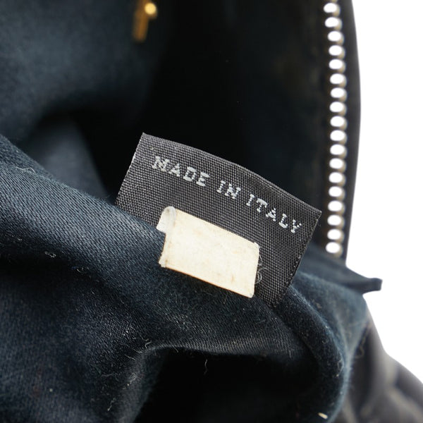 ミュウミュウ マテラッセ ハンドバッグ ショルダーバッグ 5N1521 ブラック レザー レディース MIUMIU 【中古】