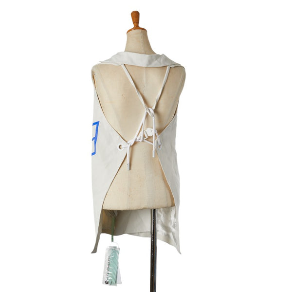 オフホワイト FWRAP GILET ベスト ジレ サイズ：44 ホワイト ブルー アセテート ビスコース レディース OFF-WHITE 【中古】