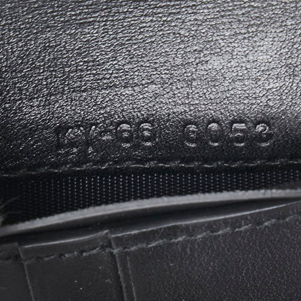 サルヴァトーレフェラガモ 二つ折り財布 ブラック レザー メンズ Salvatore Ferragamo 【中古】