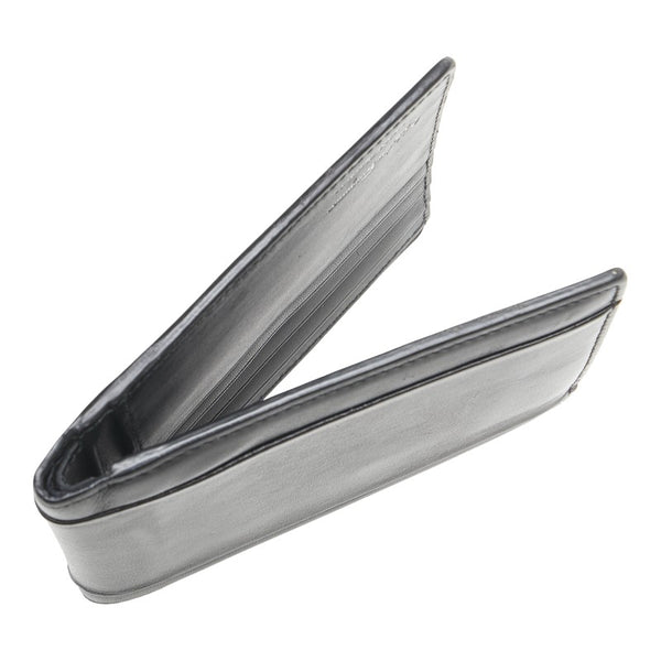 サルヴァトーレフェラガモ 二つ折り財布 ブラック レザー メンズ Salvatore Ferragamo 【中古】