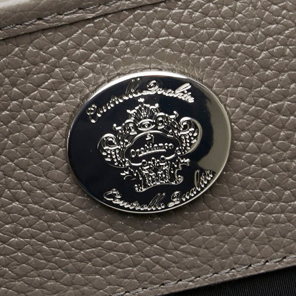 オロビアンコ ビジネスバッグ ショルダーバッグ 2WAY ブラック グレージュ ナイロン レザー メンズ Orobianco 【中古】