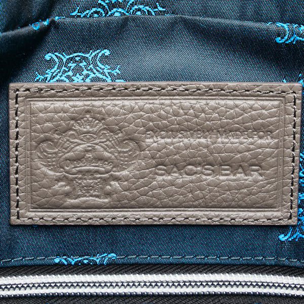 オロビアンコ ビジネスバッグ ショルダーバッグ 2WAY ブラック グレージュ ナイロン レザー メンズ Orobianco 【中古】