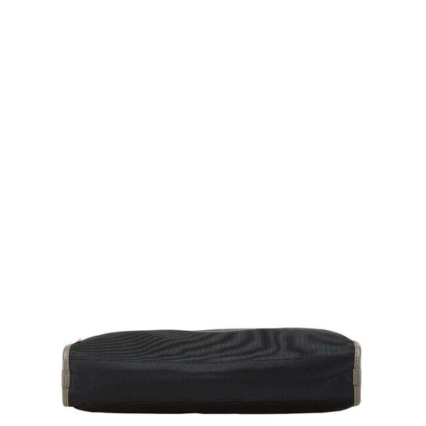 オロビアンコ ビジネスバッグ ショルダーバッグ 2WAY ブラック グレージュ ナイロン レザー メンズ Orobianco 【中古】