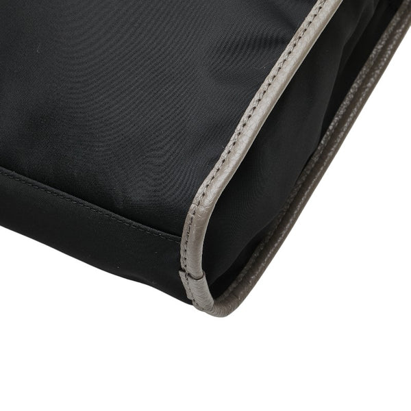 オロビアンコ ビジネスバッグ ショルダーバッグ 2WAY ブラック グレージュ ナイロン レザー メンズ Orobianco 【中古】