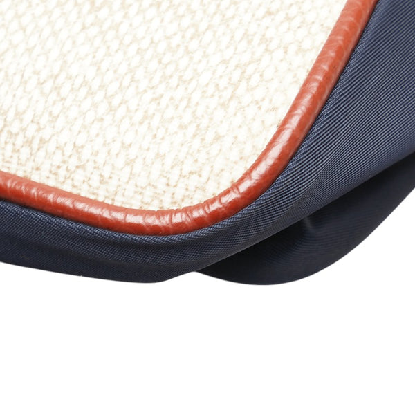 オロビアンコ 斜め掛け ショルダーバッグ ネイビー ブラウン ベージュ ナイロン レザー メンズ Orobianco 【中古】