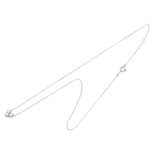 ヴァンドーム Pt950 プラチナ Pt850 プラチナ ダイヤ0.35ct ペンダントネックレス レディース VANDOME 【中古】