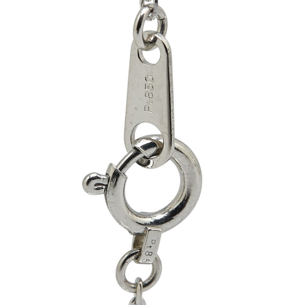 ヴァンドーム Pt950 プラチナ Pt850 プラチナ ダイヤ0.35ct ペンダントネックレス レディース VANDOME 【中古】
