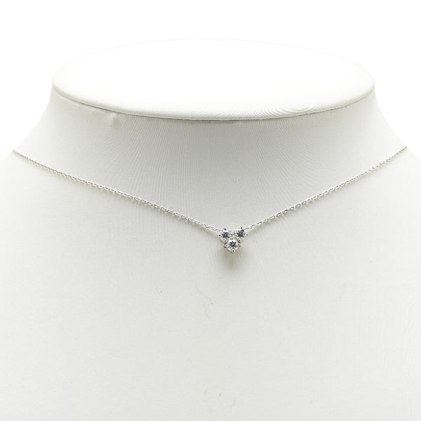 ヴァンドーム Pt950 プラチナ Pt850 プラチナ ダイヤ0.35ct ペンダントネックレス レディース VANDOME 【中古】