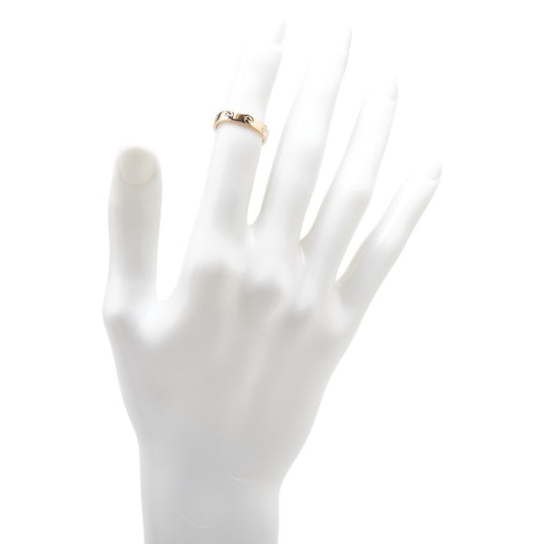 カルティエ ミニラブリング リング 指輪 #50 CRB4085250 K18PG ピンクゴールド レディース CARTIER 【中古】