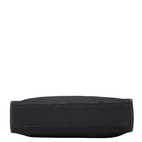 グッチ グッチシマ シェリーライン ハンドバッグ ビジネスバッグ 246410 ブラック レザー キャンバス メンズ GUCCI 【中古】