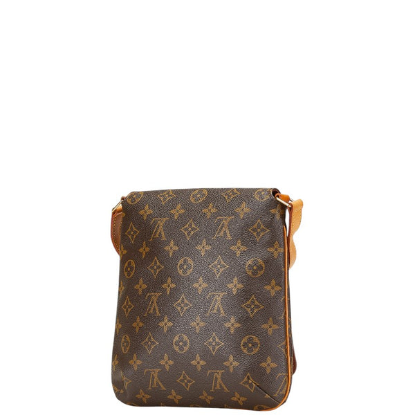 ルイ ヴィトン モノグラム ミュゼットサルサ ショート ショルダーバッグ M51258 ブラウン PVC レザー レディース LOUIS VUITTON 【中古】