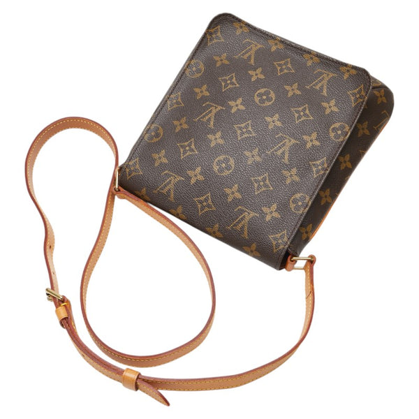 ルイ ヴィトン モノグラム ミュゼットサルサ ショート ショルダーバッグ M51258 ブラウン PVC レザー レディース LOUIS VUITTON 【中古】