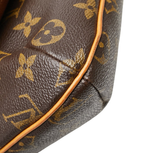 ルイ ヴィトン モノグラム ミュゼットサルサ ショート ショルダーバッグ M51258 ブラウン PVC レザー レディース LOUIS VUITTON 【中古】