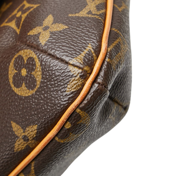 ルイ ヴィトン モノグラム ミュゼットサルサ ショート ショルダーバッグ M51258 ブラウン PVC レザー レディース LOUIS VUITTON 【中古】