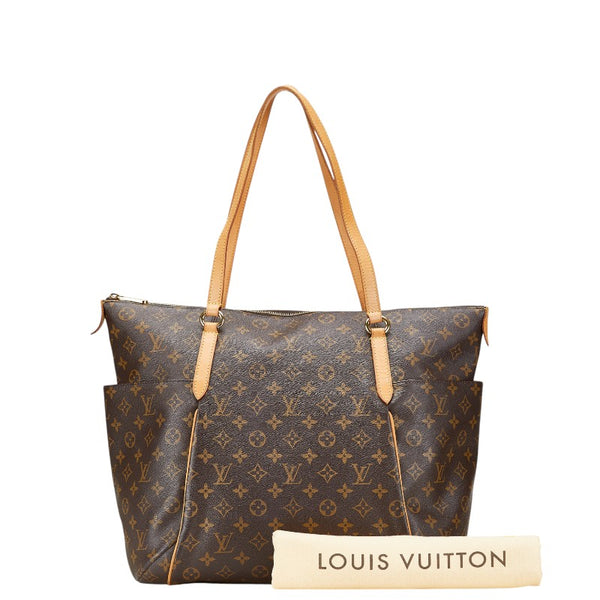 ルイ ヴィトン モノグラム トータリー MM ショルダーバッグ トートバッグ M56689 ブラウン PVC レザー レディース LOUIS VUITTON 【中古】