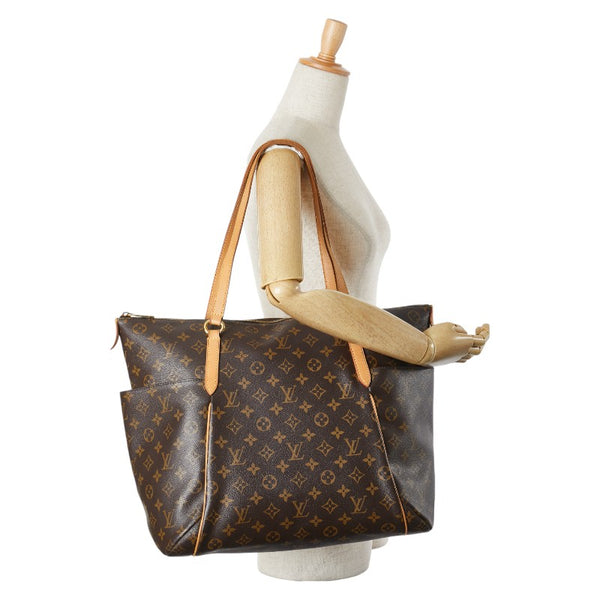 ルイ ヴィトン モノグラム トータリー MM ショルダーバッグ トートバッグ M56689 ブラウン PVC レザー レディース LOUIS VUITTON 【中古】
