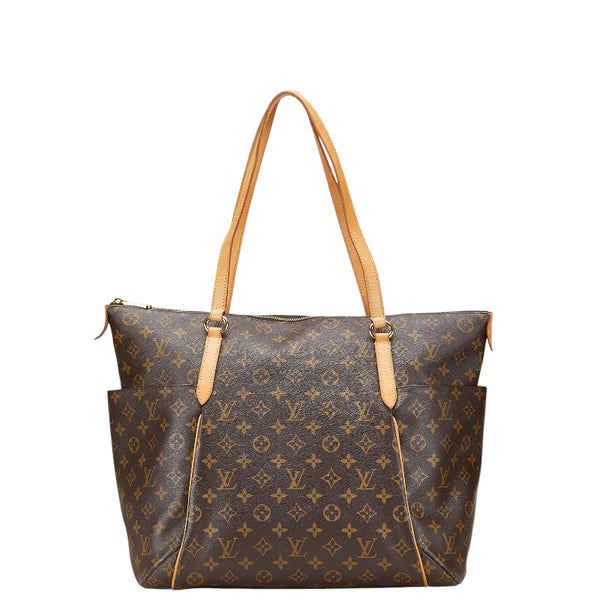 ルイ ヴィトン モノグラム トータリー MM ショルダーバッグ トートバッグ M56689 ブラウン PVC レザー レディース LOUIS VUITTON 【中古】