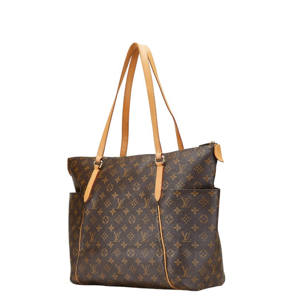 ルイ ヴィトン モノグラム トータリー MM ショルダーバッグ トートバッグ M56689 ブラウン PVC レザー レディース LOUIS VUITTON 【中古】