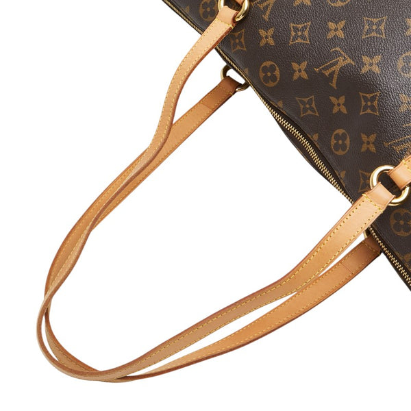 ルイ ヴィトン モノグラム トータリー MM ショルダーバッグ トートバッグ M56689 ブラウン PVC レザー レディース LOUIS VUITTON 【中古】