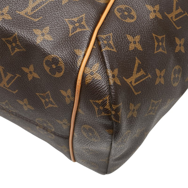 ルイ ヴィトン モノグラム トータリー MM ショルダーバッグ トートバッグ M56689 ブラウン PVC レザー レディース LOUIS VUITTON 【中古】