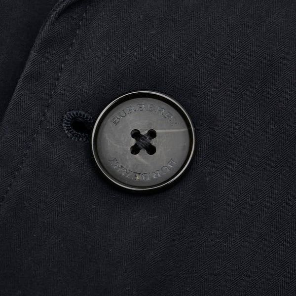 バーバリー シングル テーラードジャケット サイズ：L ダークグレー コットン ポリエステル キュプラ メンズ BURBERRY 【中古】