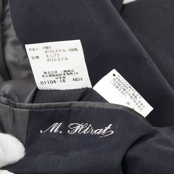バーバリー シングル テーラードジャケット サイズ：L ダークグレー コットン ポリエステル キュプラ メンズ BURBERRY 【中古】