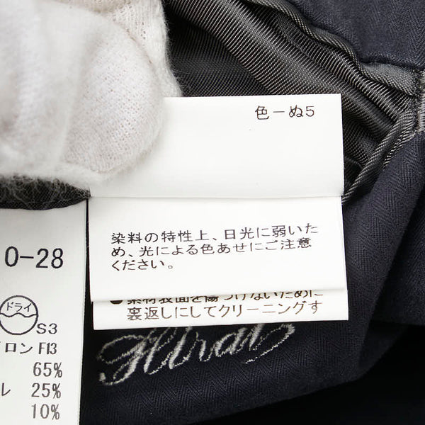 バーバリー シングル テーラードジャケット サイズ：L ダークグレー コットン ポリエステル キュプラ メンズ BURBERRY 【中古】