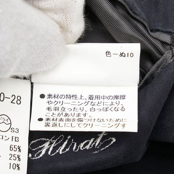 バーバリー シングル テーラードジャケット サイズ：L ダークグレー コットン ポリエステル キュプラ メンズ BURBERRY 【中古】