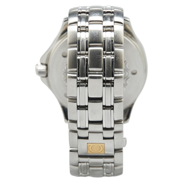 オメガ 50周年記念 シーマスター300 GMT  腕時計 2234.50 自動巻き ブラック文字盤 ステンレススチール メンズ OMEGA 【中古】