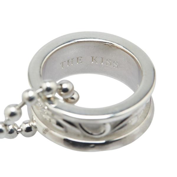 ザ キッス SV925 シルバー リング 指輪 ペンダントネックレス レディース THE KISS 【中古】