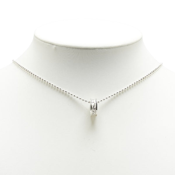 ザ キッス SV925 シルバー リング 指輪 ペンダントネックレス レディース THE KISS 【中古】