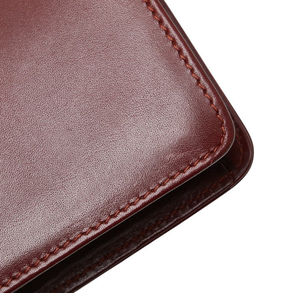 カルティエ マストライン 斜め掛け ショルダーバッグ ワインレッド ボルドー レザー レディース CARTIER 【中古】