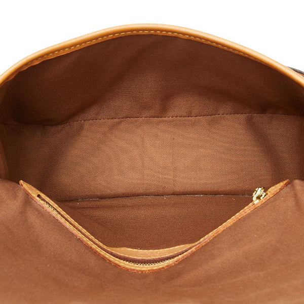 ルイ ヴィトン モノグラム ソローニュ 斜め掛け ショルダーバッグ M42250 ブラウン PVC レザー レディース LOUIS VUITTON 【中古】