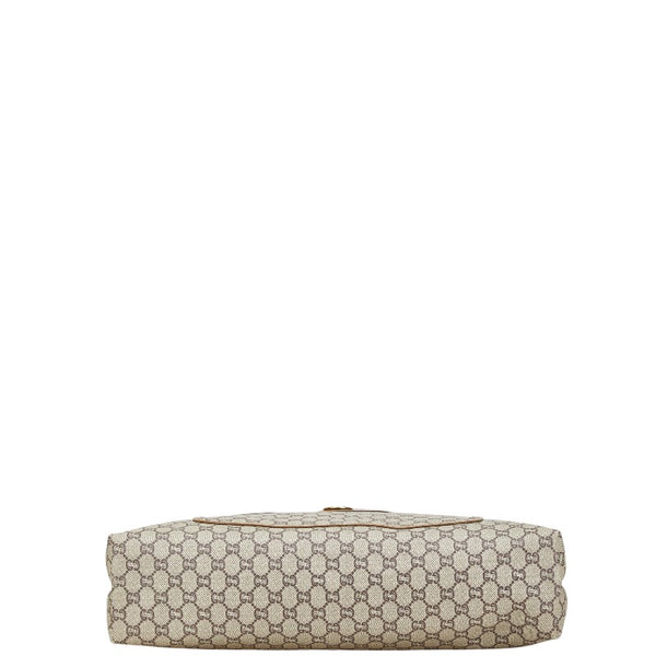 グッチ オールドグッチ GGプラス トートバッグ ベージュ マルチカラー PVC レザー レディース GUCCI 【中古】