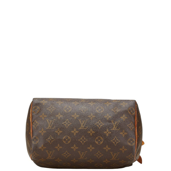 ルイ ヴィトン モノグラム スピーディ25 ミニボストンバッグ ハンドバッグ M41528 ブラウン PVC レザー レディース LOUIS VUITTON 【中古】