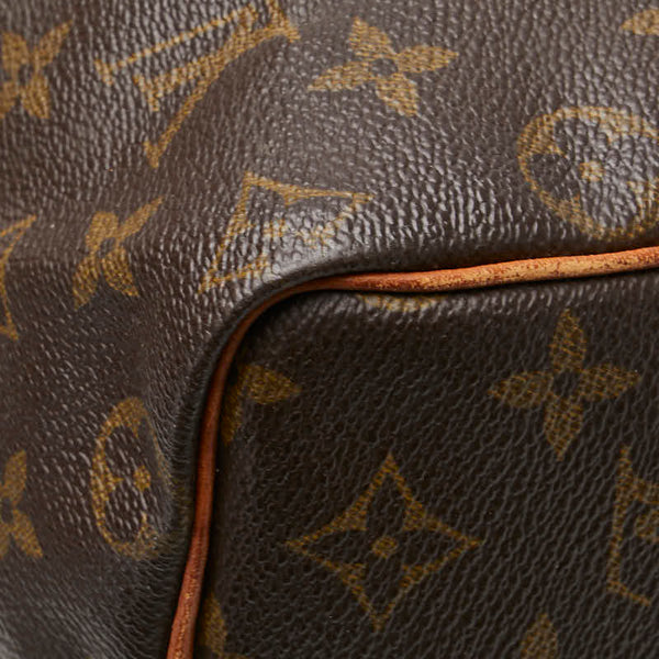 ルイ ヴィトン モノグラム スピーディ25 ミニボストンバッグ ハンドバッグ M41528 ブラウン PVC レザー レディース LOUIS VUITTON 【中古】