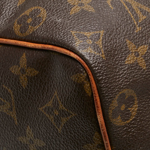 ルイ ヴィトン モノグラム スピーディ25 ミニボストンバッグ ハンドバッグ M41528 ブラウン PVC レザー レディース LOUIS VUITTON 【中古】