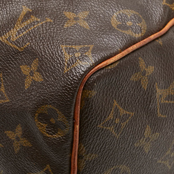 ルイ ヴィトン モノグラム スピーディ25 ミニボストンバッグ ハンドバッグ M41528 ブラウン PVC レザー レディース LOUIS VUITTON 【中古】