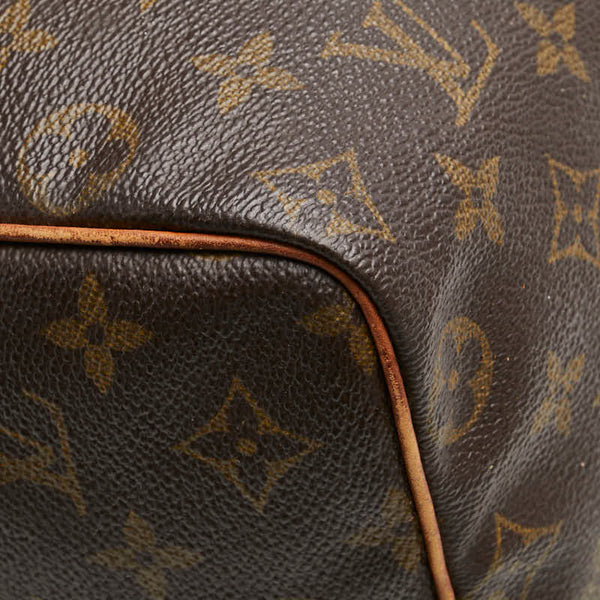 ルイ ヴィトン モノグラム スピーディ25 ミニボストンバッグ ハンドバッグ M41528 ブラウン PVC レザー レディース LOUIS VUITTON 【中古】