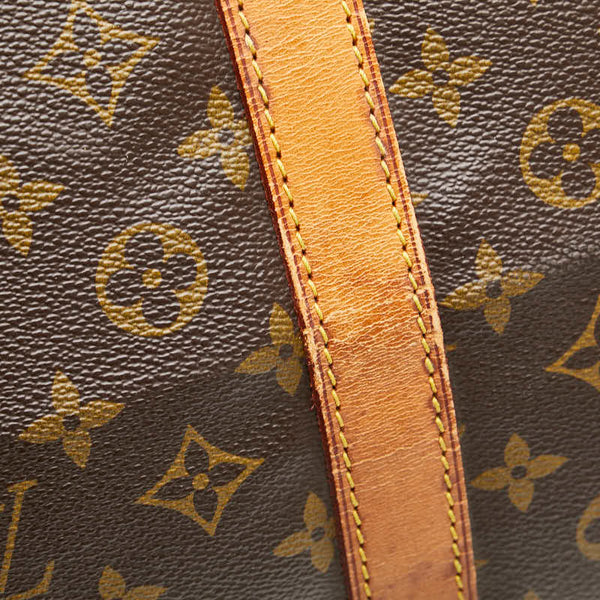 ルイ ヴィトン モノグラム キーポル60 ボストンバッグ M41422 ブラウン PVC レザー レディース LOUIS VUITTON 【中古】