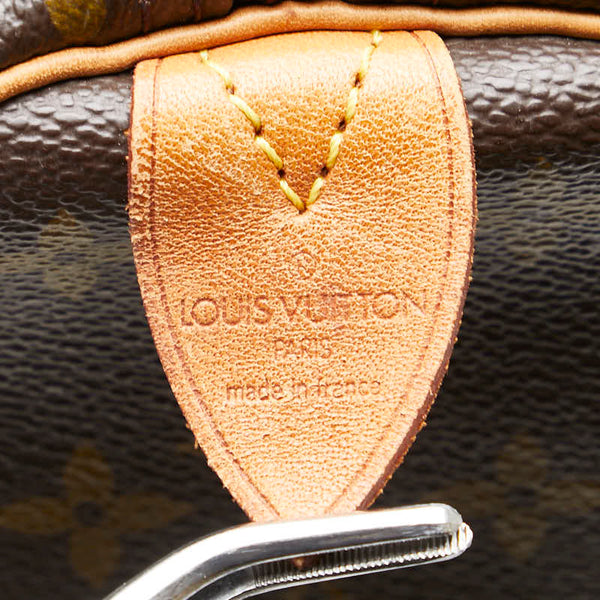 ルイ ヴィトン モノグラム キーポル60 ボストンバッグ M41422 ブラウン PVC レザー レディース LOUIS VUITTON 【中古】